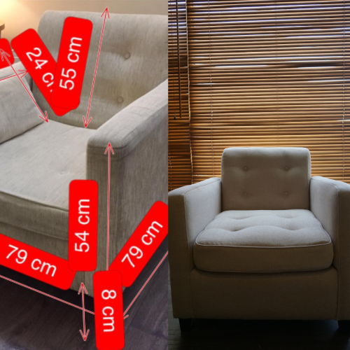 Sofa refurbishment - 2023 - True Nature Clinic - Darmawangsa - Helloilmare